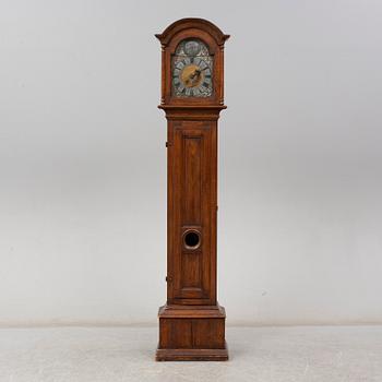 A Swedish long case clock, second half of the 18th century.