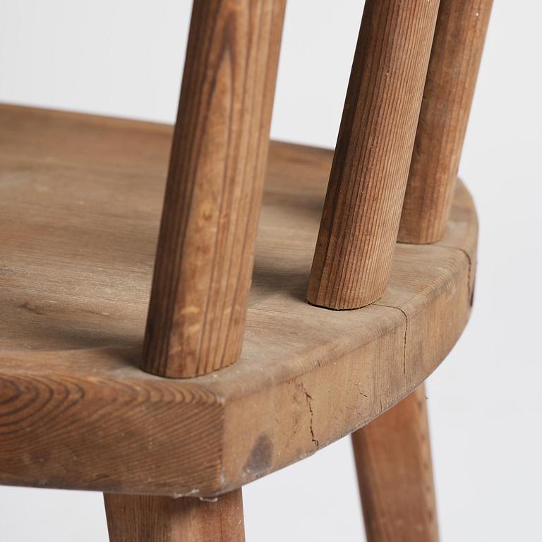 Axel Einar Hjorth, stolar, fyra stycken, "Utö", Nordiska Kompaniet, 1930-tal.