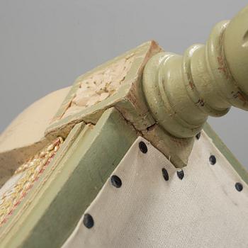 SALONGSGRUPP, 7 delar, gustaviansk stil, 1900-talets början.