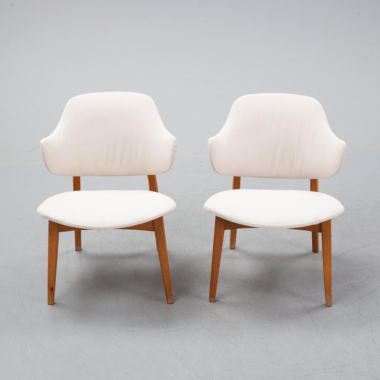 A pair of 'Winni' armchairs from IKEA, 1960's.