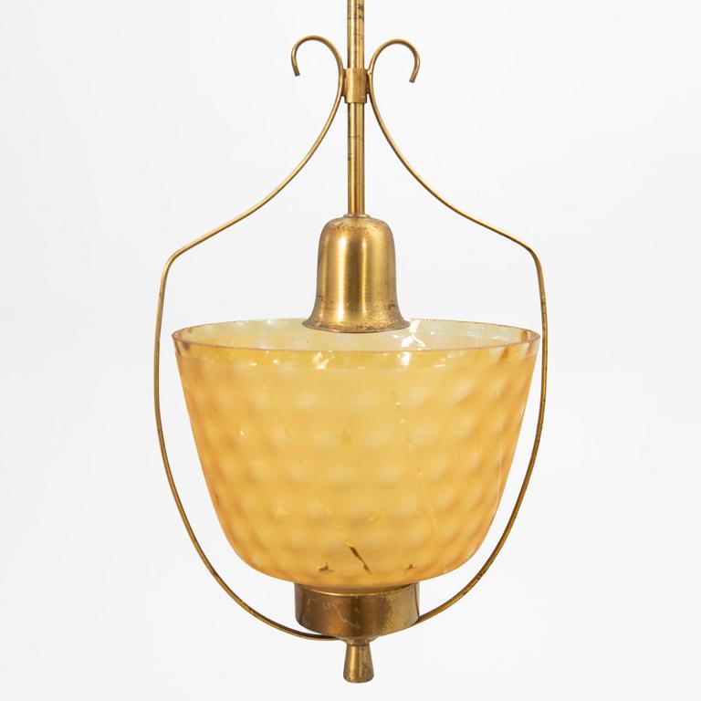 Ceiling lamp, Swedish Modern, 1940s.