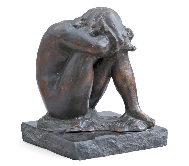 Matti Haupt, A SITTING GIRL.
