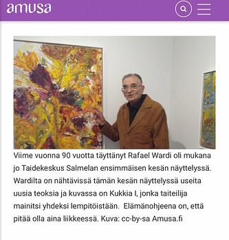 Rafael Wardi, "Flowers I".