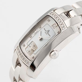 Baume & Mercier, Hampton, armbandsur, 22 x 28 mm.