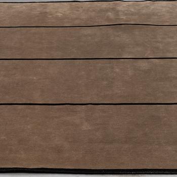 ANDREAS MARTIN-LÖF, CARPET, "Norr Mälarstrand" (prototyp) tufted in relief, Designed for Nordic knots, ca 300 x 207 cm.