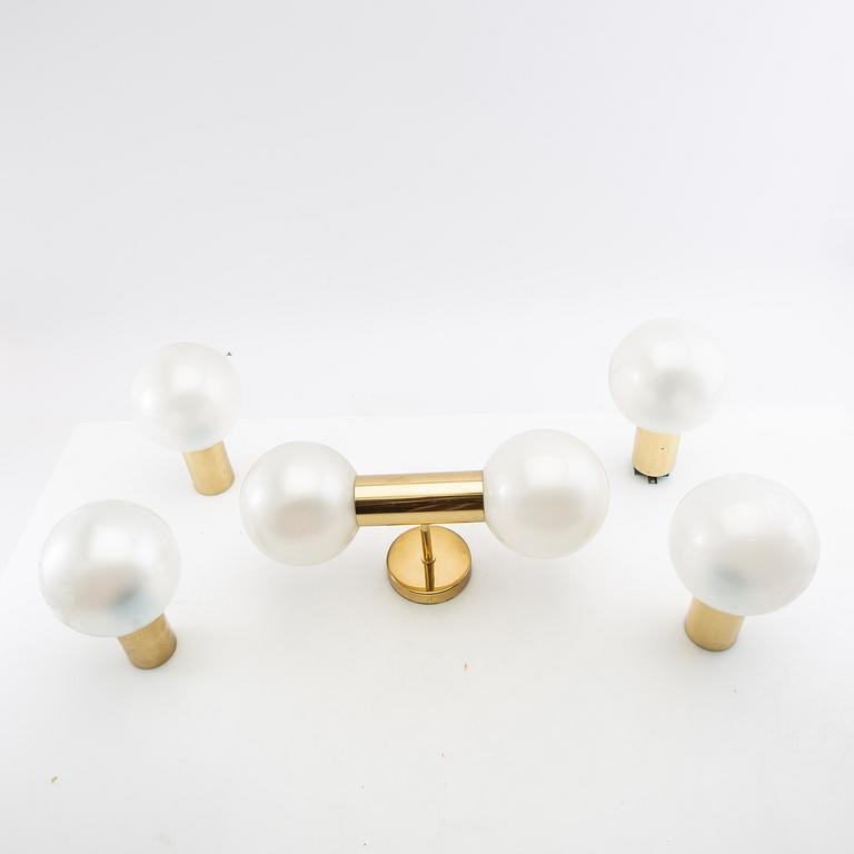 Motoko Ichii, wall lamps, 5 pcs, Personal, 1970s.