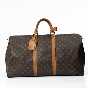 Louis Vuitton, weekend bag, “Keepall 60”.