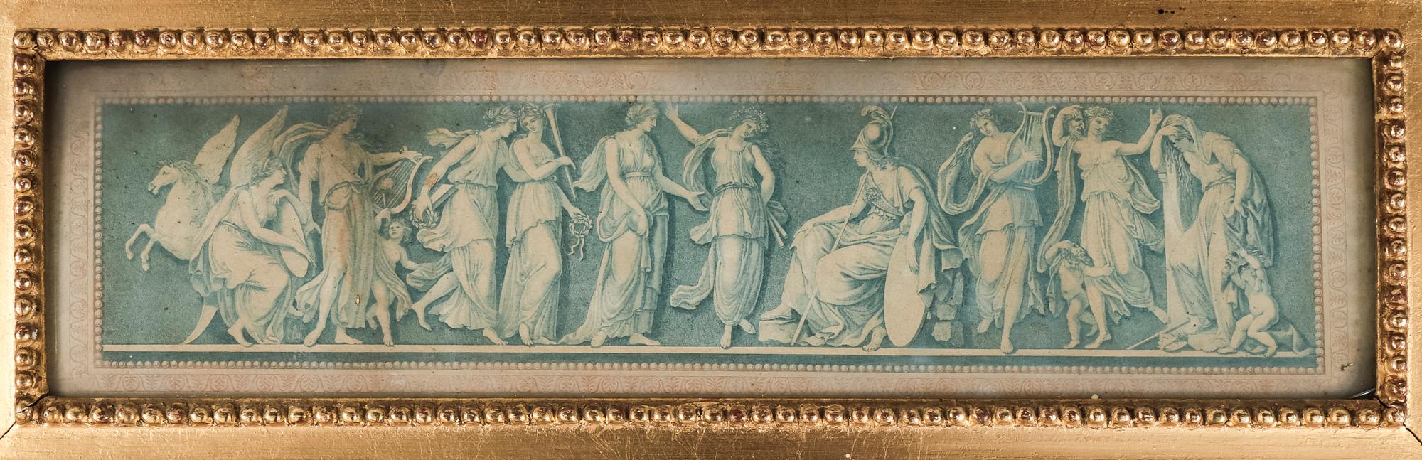 SPEGEL, sengustaviansk, ca 1800-1820.