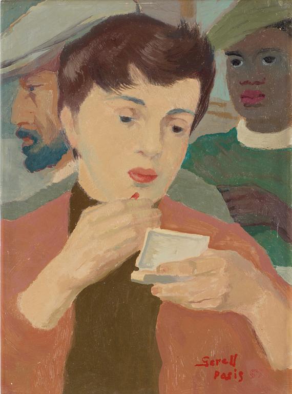 Greta Gerell, "Från Café Flore. Paris" (From Café Flore. Paris).