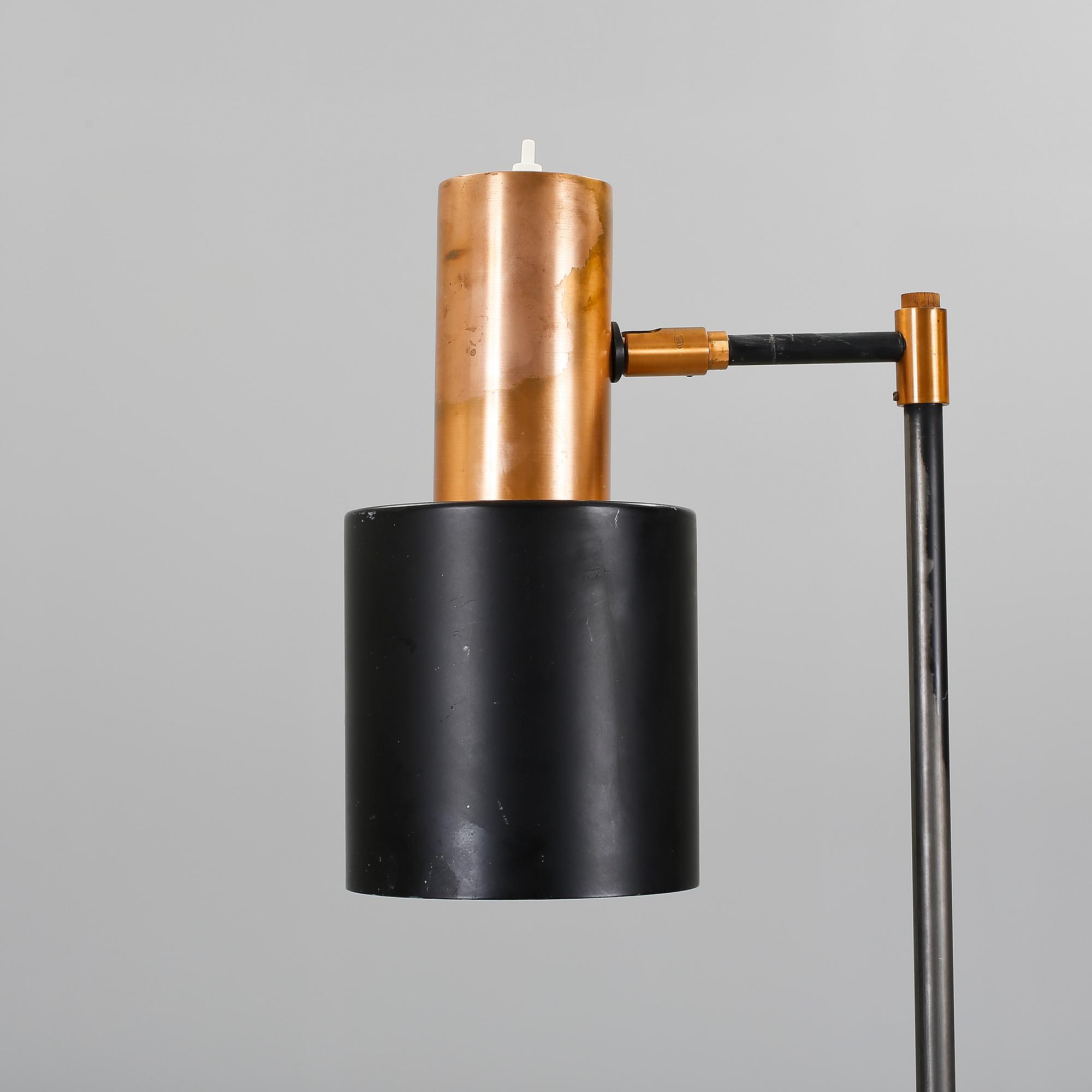 GOLVLAMPA, design Jo Hammerborg, Fog & Mörup, Danmark.