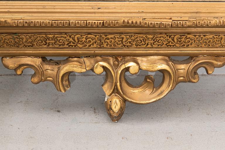 Mirror, late 19th century.