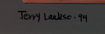 Terry Laakso, Asetelma.