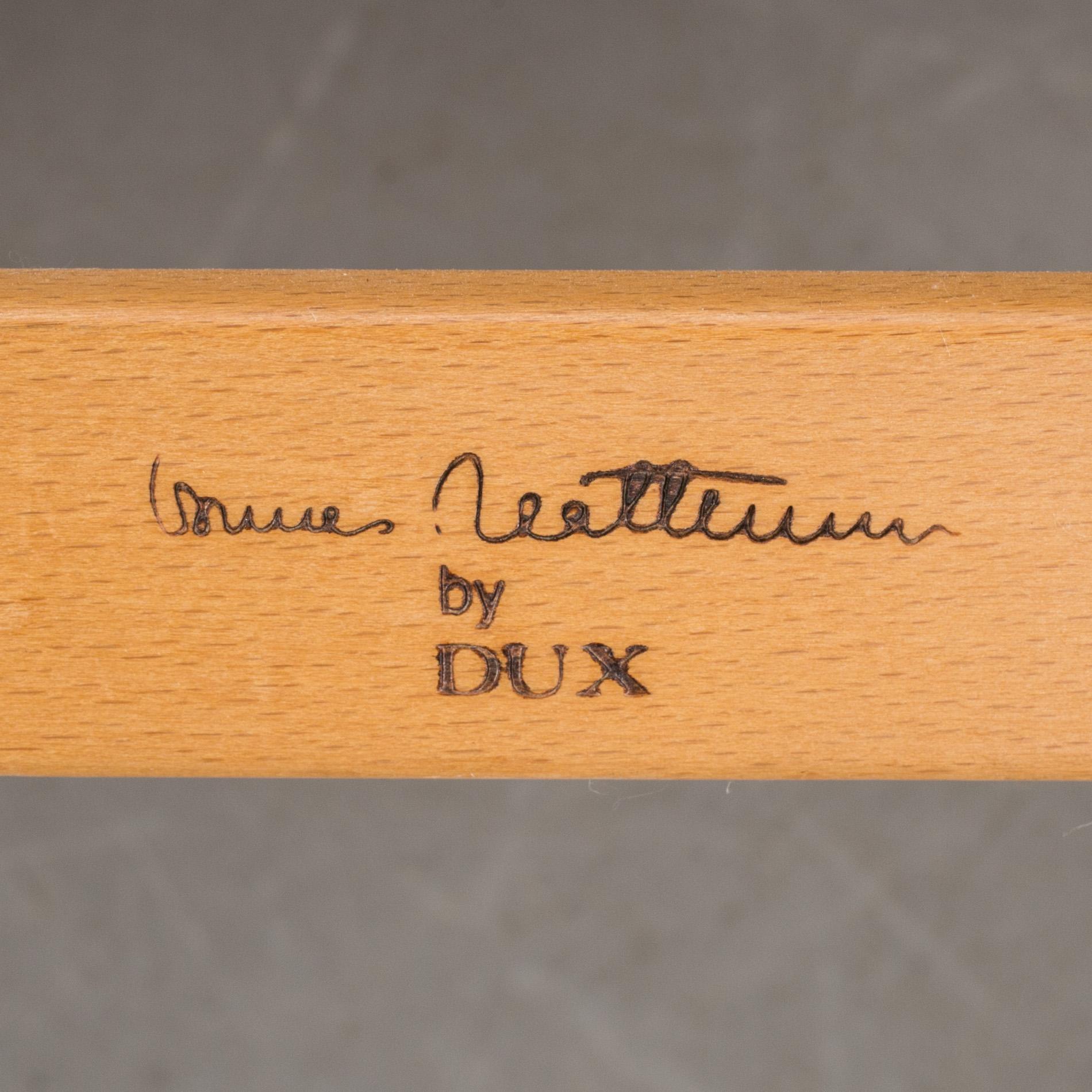 FÅTÖLJER, ett par, "Ingrid", Bruno Mathsson, DUX, märkt.