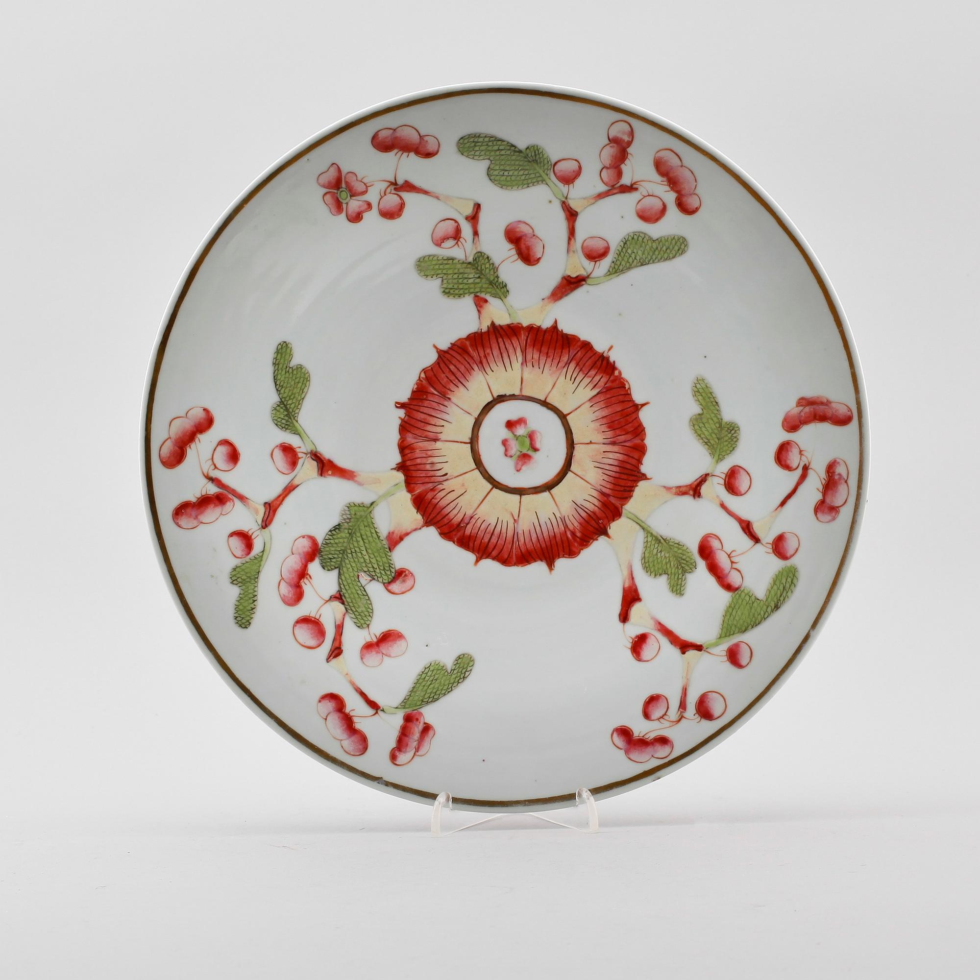 FAT, porslin, Kina, 1800-tal.