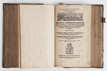 JACOBUS THEODOUS TABERNAEMONTANUS (1520-1590), Neuw Kreuterbuch, mit schönen, künstlichen.., Frankfurt 1588-91.