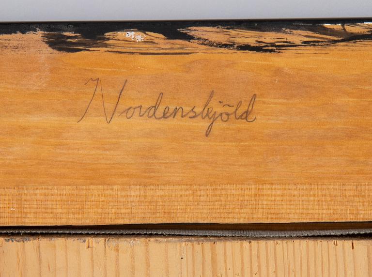 Gerd Nordenskjöld, olja på duk/pannå, ej signerad.