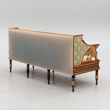 An Empire style sofa, first half of the 20th century.