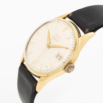 Tissot, Visodate, wristwatch, 34 mm.