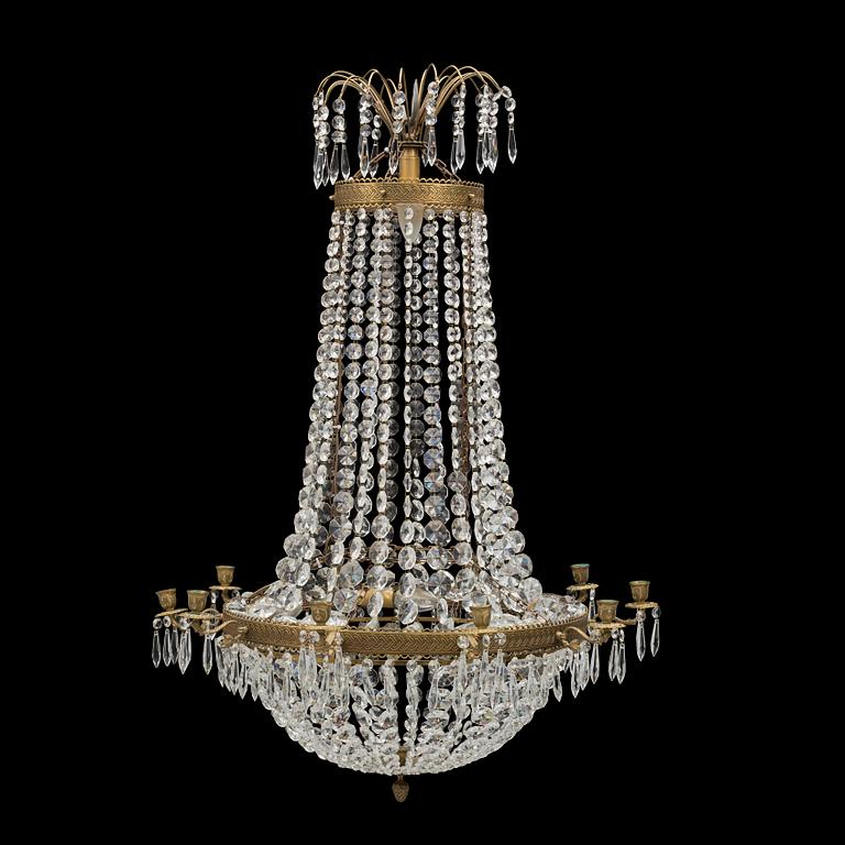 a mid 20th century chandelier.