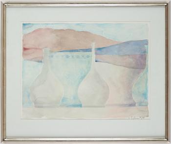 Philip von Schantz, water colour. Signed and dated -88.