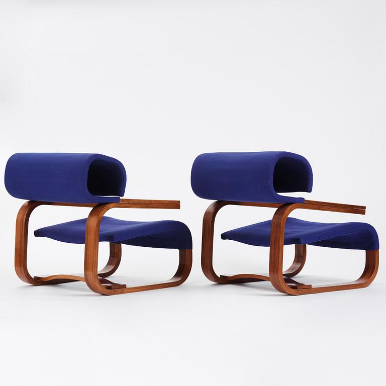 Jan Bocan, fåtöljer, ett par, Thonet, proveniens Tjeckoslovakiska ambassaden i Stockholm 1972.