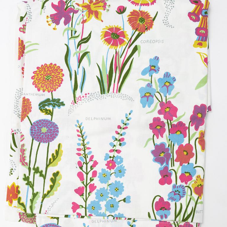Josef Frank, five curtains, 'California', Firma Svenskt Tenn, Sweden.