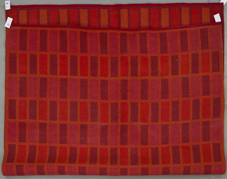 MATTA, rölakan, dubbelvävd, 1900-talets tredje kvartal. Ca 300x200 cm.