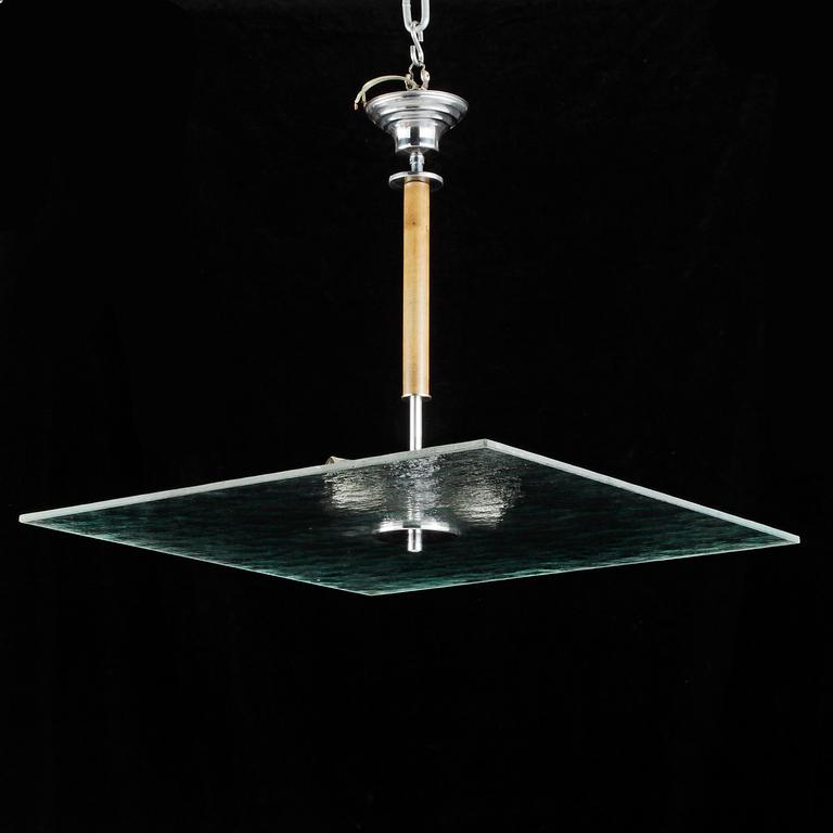 TAKLAMPA, funkis, 1930-tal. Höjd ca45cm.