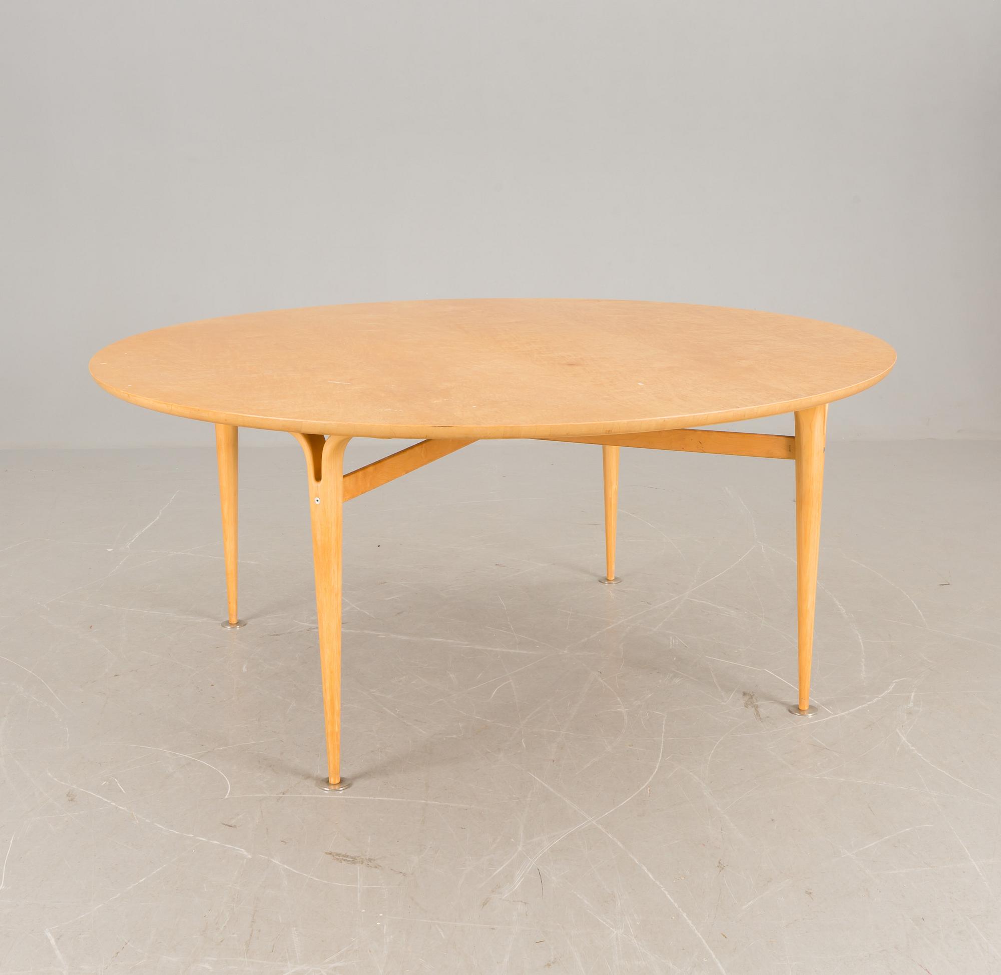 BRUNO MATHSSON, matbord, firma Karl Mathsson Värnamo, 1967.