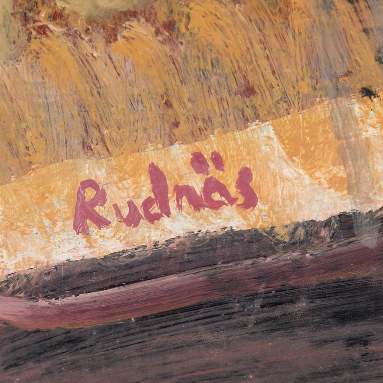 STEN-BIRGER RUDNÄS, mixed media, signed.