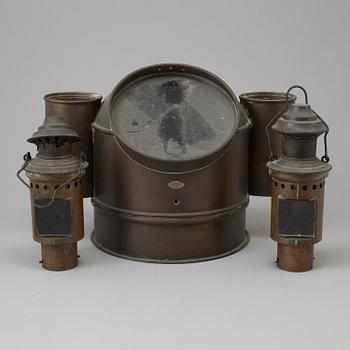 An early 20 th century binnacle.