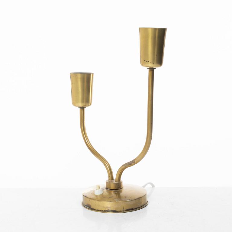 Bordslampa, Ystad metall, 1940-tal.