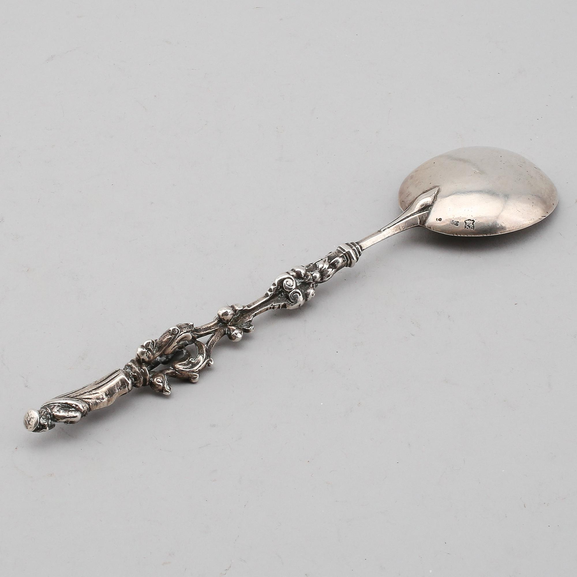 SKED, silver, Tyskland, sent 1800-tal. Vikt ca 111 gram.