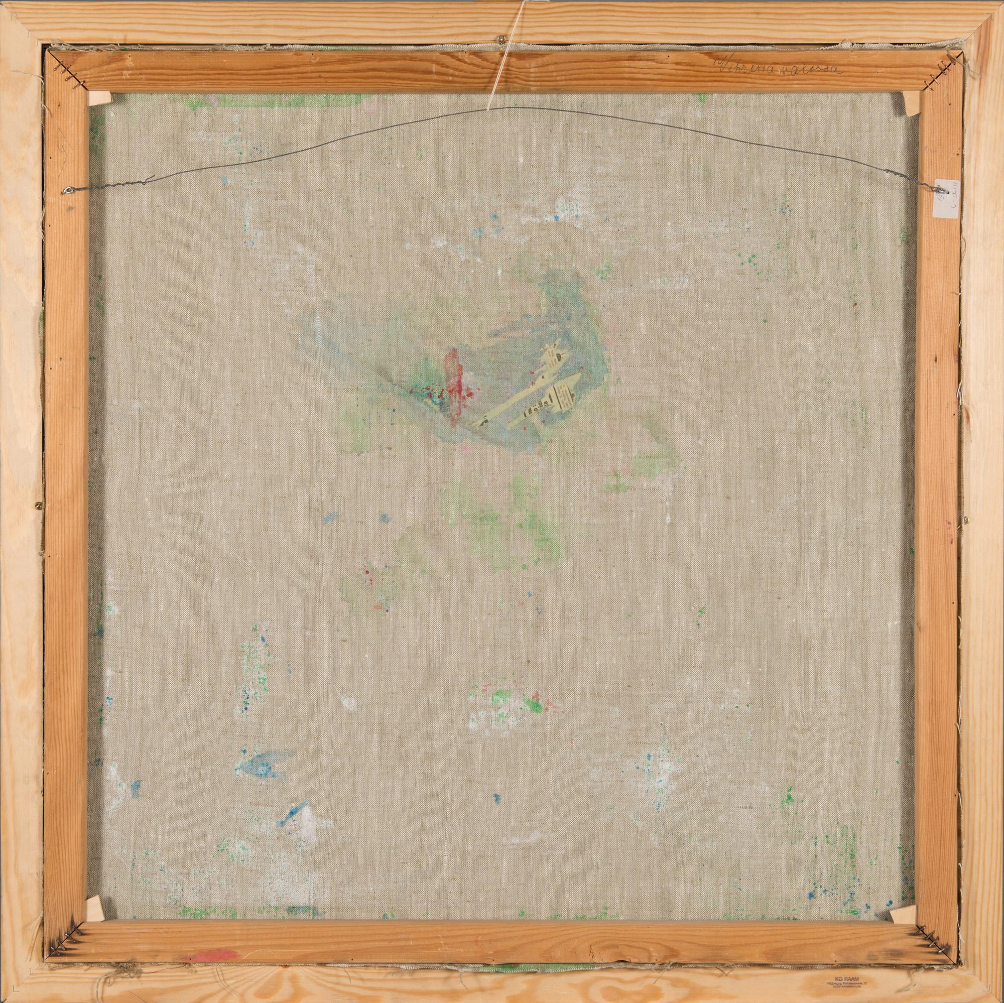 Marjatta Sarasalo, oil on canvas, signed and dated 1975.