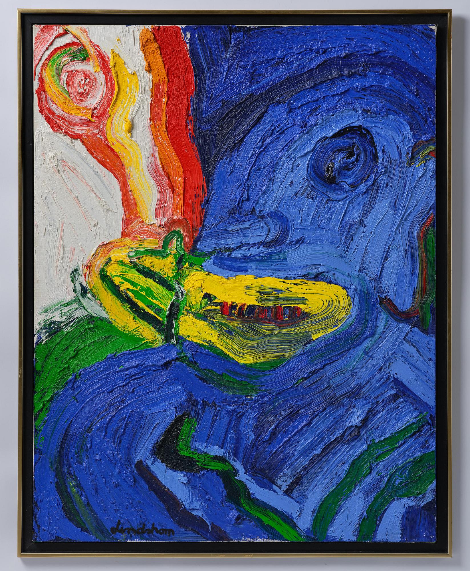 Bengt Lindström, Composition with two faces.