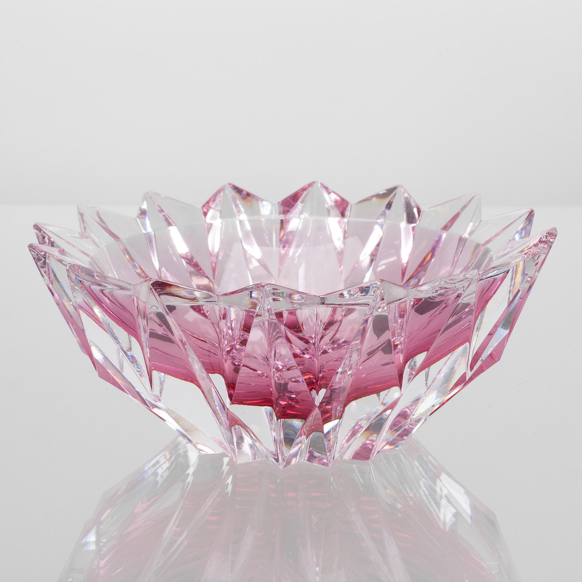 SKÅL, glas, "Näckros" signerad Aimo Okkolin -69. Riihimäen Lasi Oy.