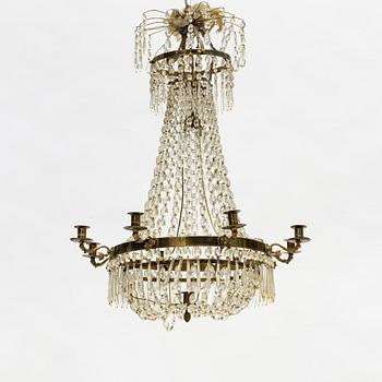A 19th century Empire chandelier.
