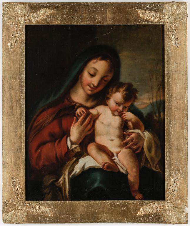 OKÄND KONSTNÄR, olja på duk, 1800-tal.