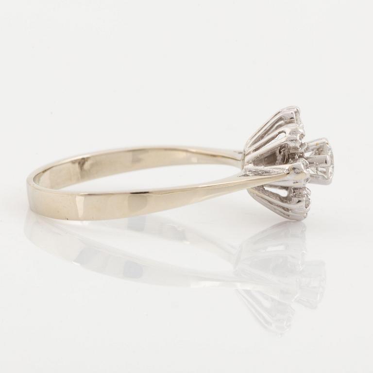 Diamond ring.