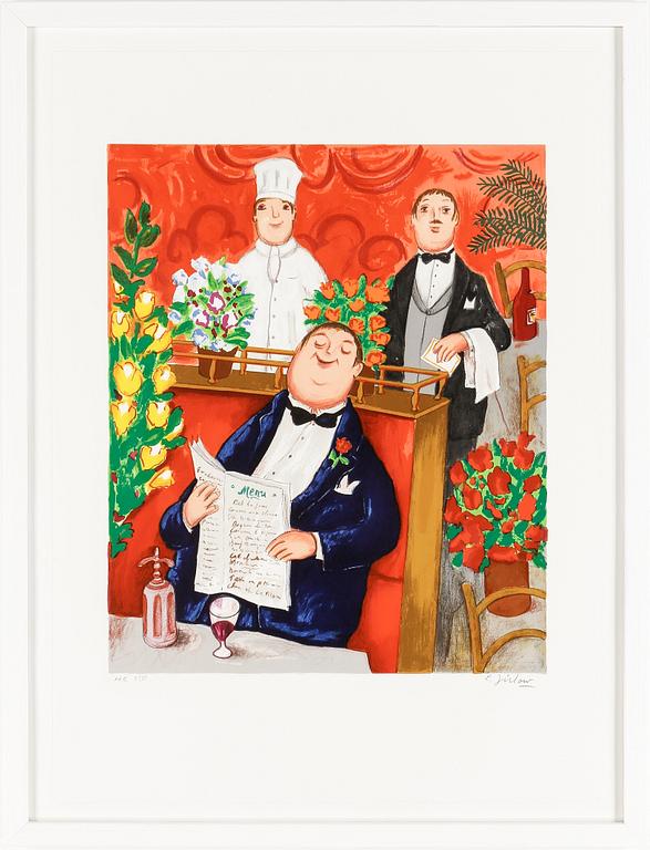 LENNART JIRLOW, färglitografi, signerad och numrerad HC 5/39.