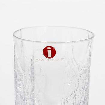 Timo Sarpaneva, snapsglas, 4 st, "Kalinka", i originallåda. Iittala.