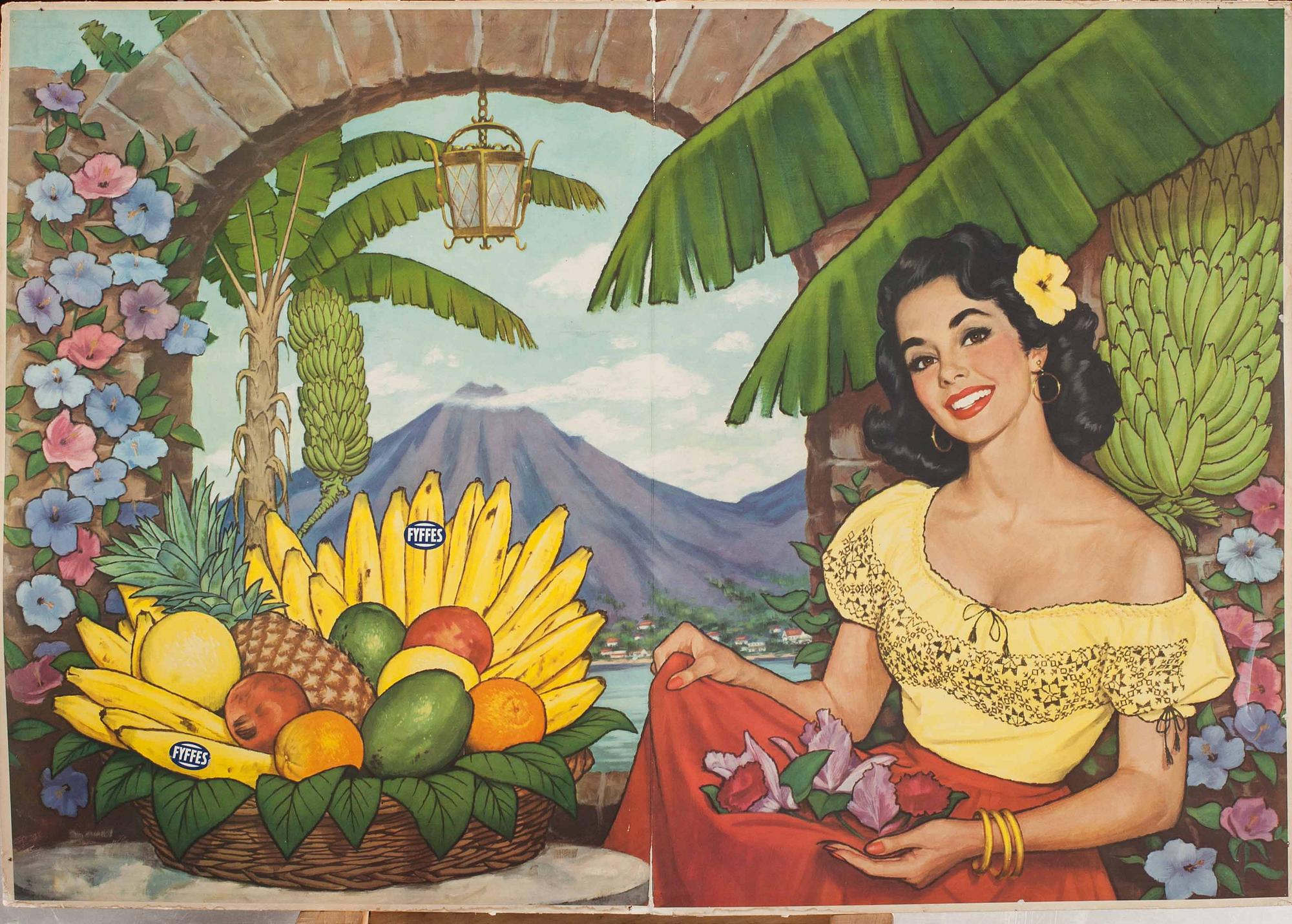 REKLAMAFFISCH, 1950-tal.