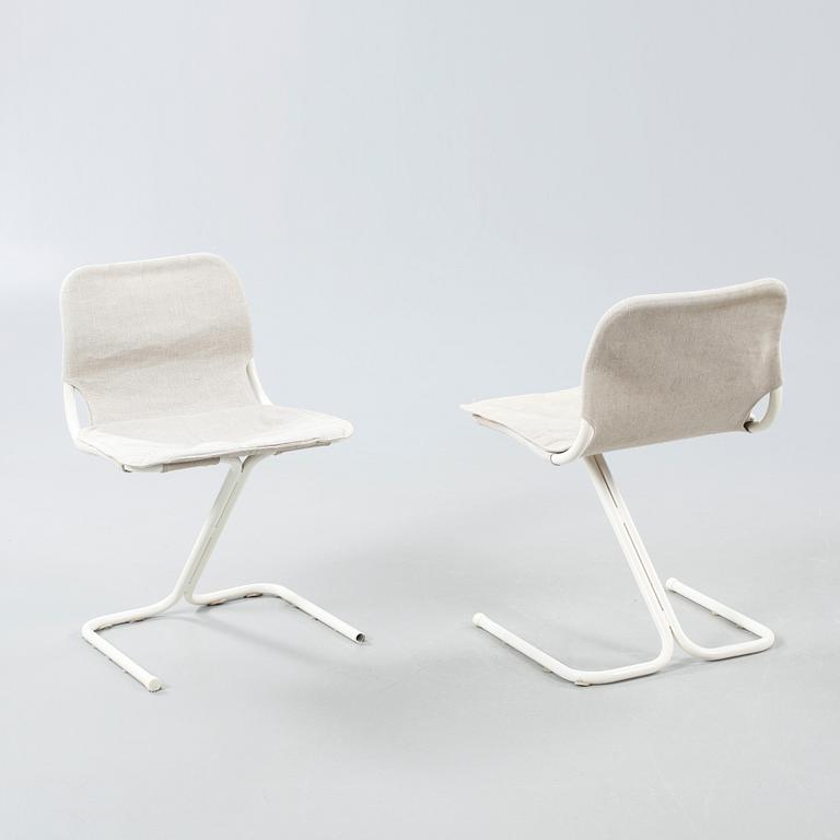 Four chairs from the Formula Series, Dux Studio collection, by Ruud Ekstrand & Christer Norman for Bra Bohag AB 1968.