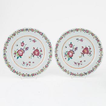 Seven pieces of porcelain, China, 18th-20th century.