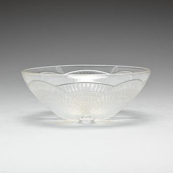 SKÅL, glas, "Coquilles " R. Lalique France. 1930-tal.