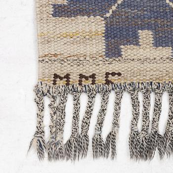 Märta Måås-Fjetterström, a carpet, 'Höstmattan', flat weave, c. 243 x 153 cm, signed MMF.