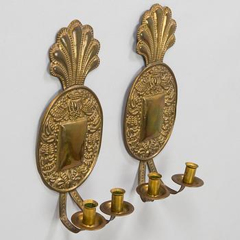 Paavo Tynell, lampettipari, malli MD 9, Taito 1930-luku.