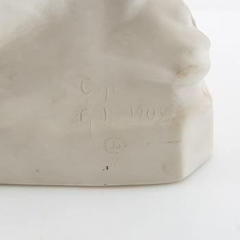 Skulptur "Eko" 1902 Gustavsberg.