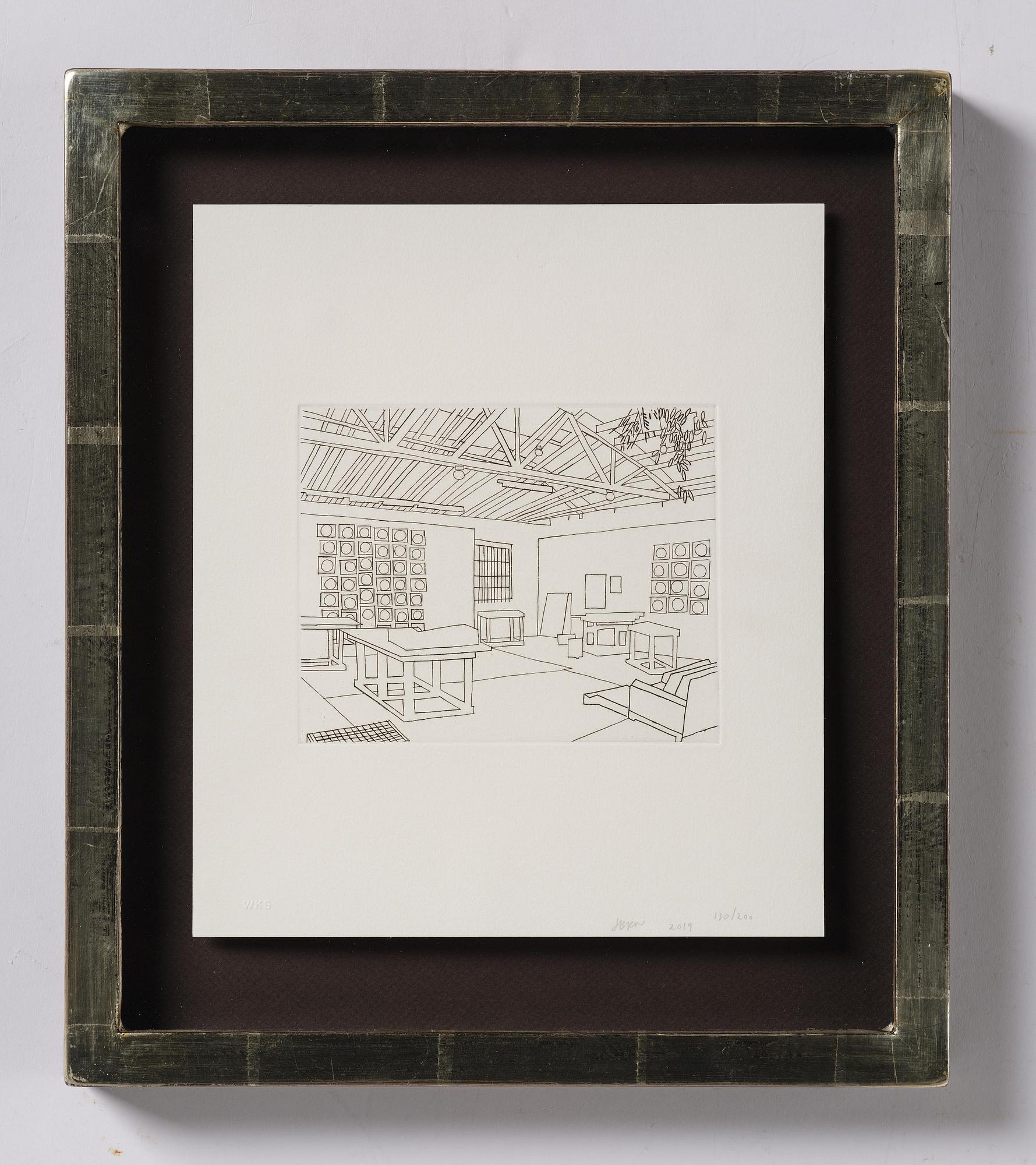Jonas Wood, "Bball Studio".
