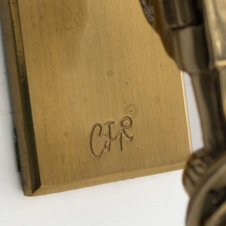 Carl Fredrik Reuterswärd, efter, "Non-Violence", Skultuna.